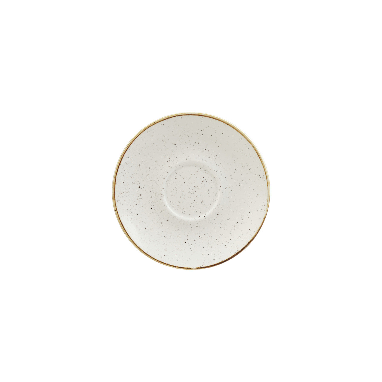 Stonecast, Cappuccino-Untertasse ø 156 mm Barley White